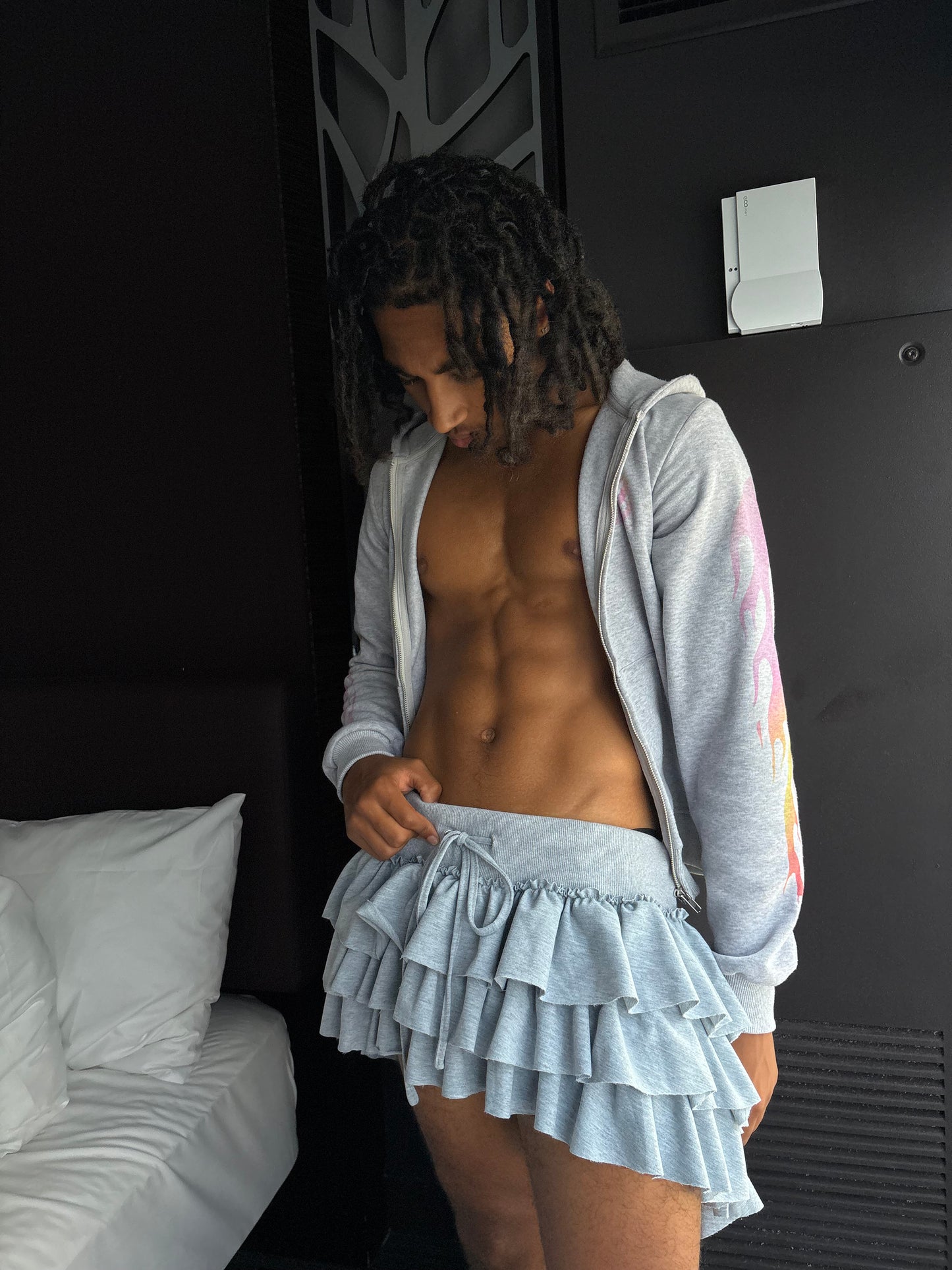 CLOUD RUFFLE SKIRT