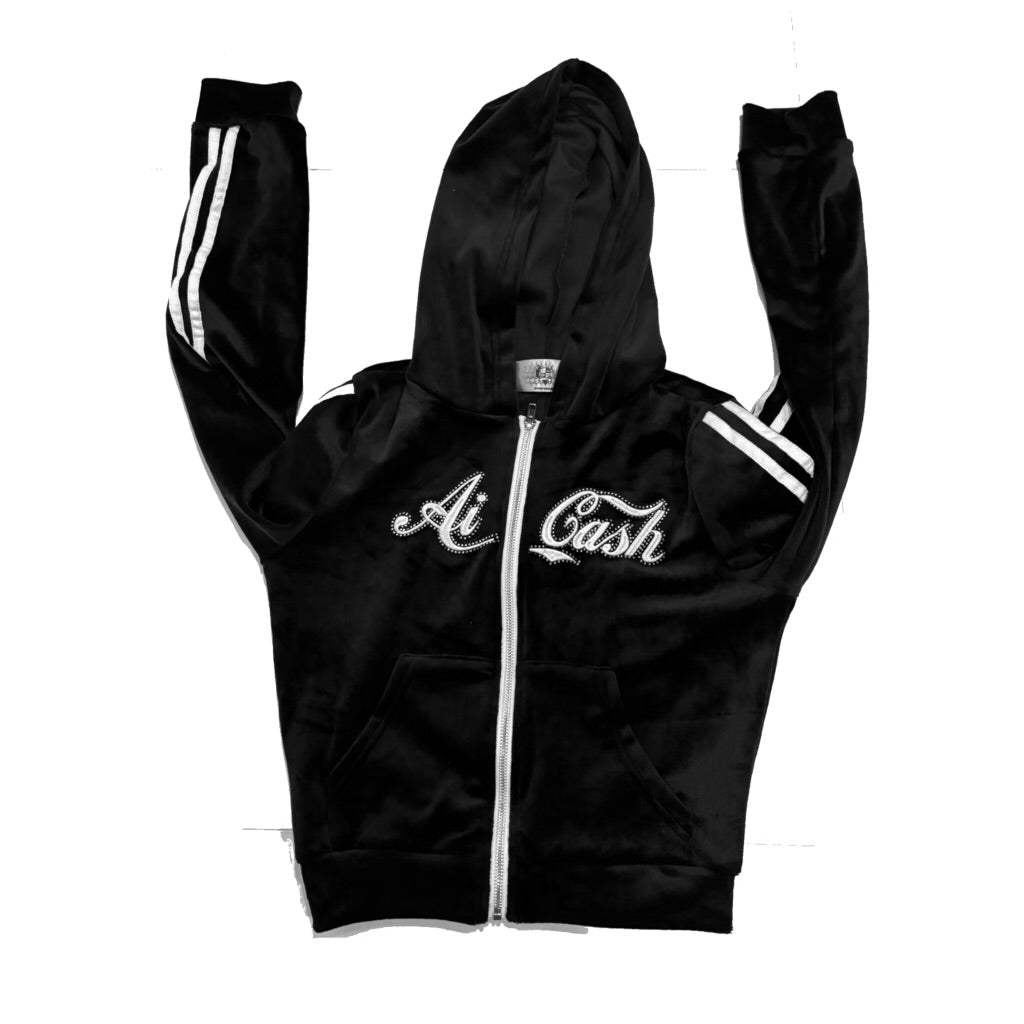 BLACK VOLLEY JACKET